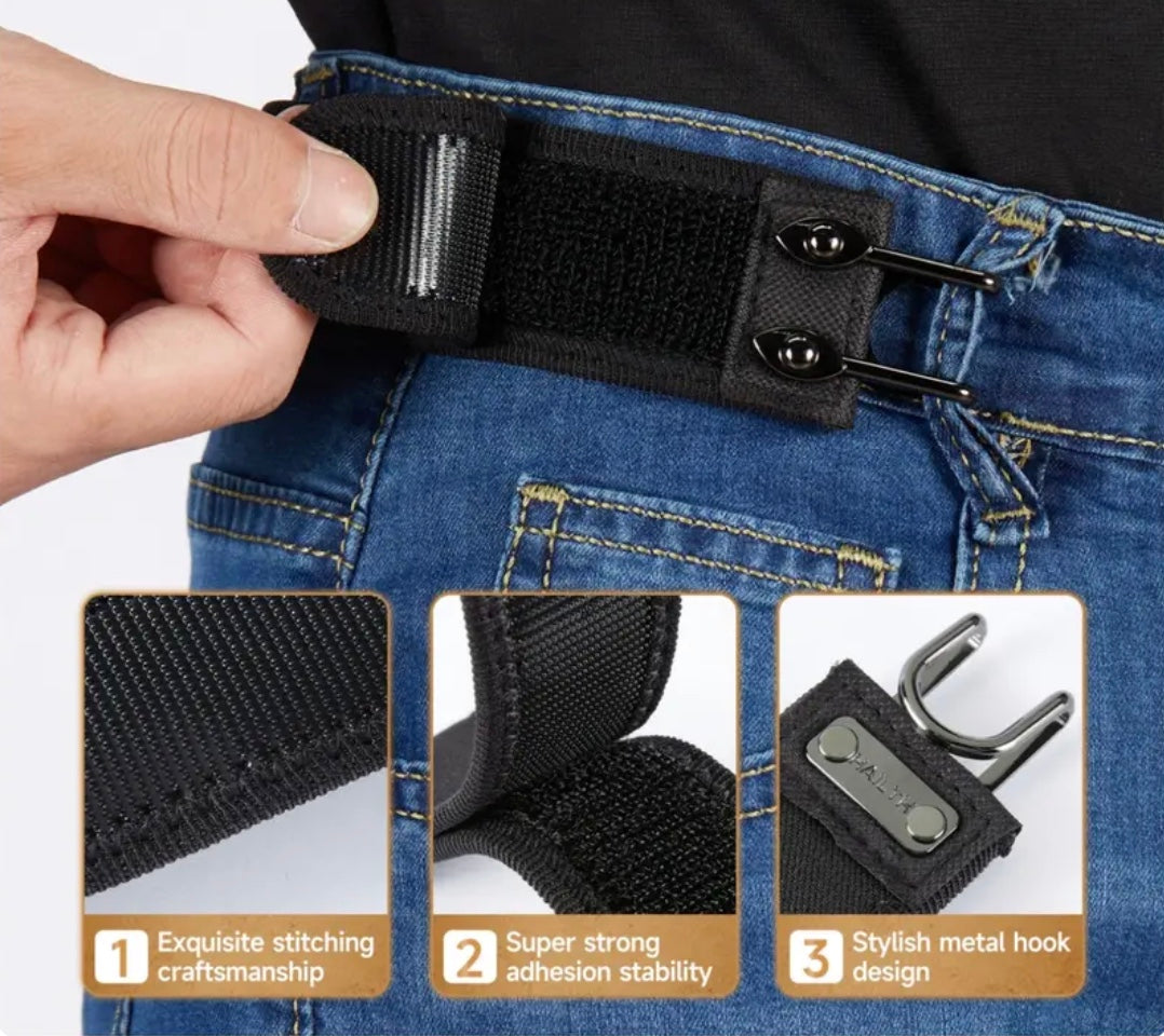 The Bluetooth Belt     Buckle-Free Elastic Belt Hook