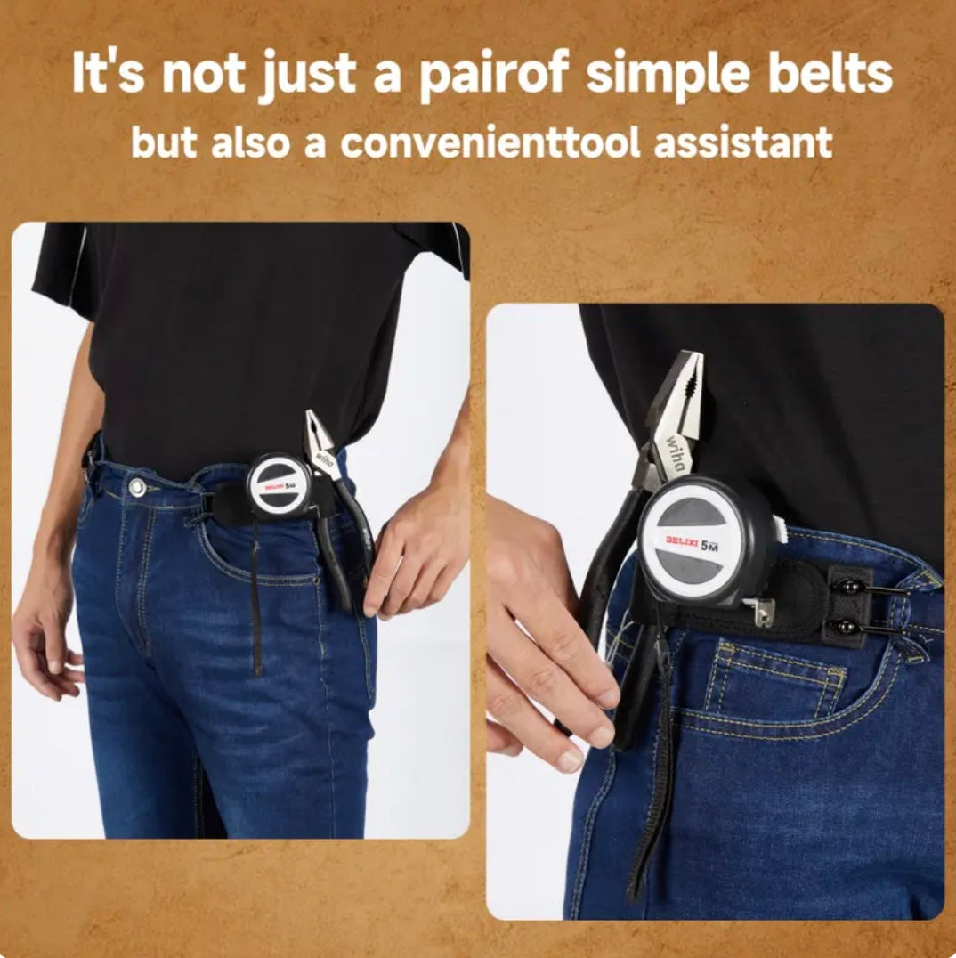 The Bluetooth Belt     Buckle-Free Elastic Belt Hook