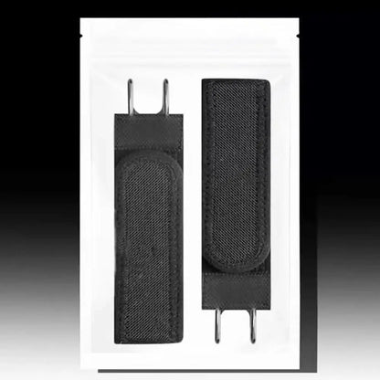 Hook Adjustable Metal Hook Elastic Belt Slim Buckleless Belt Men Women Buckle-Free Invisible Waist Belt Closure for Outdoor Work
